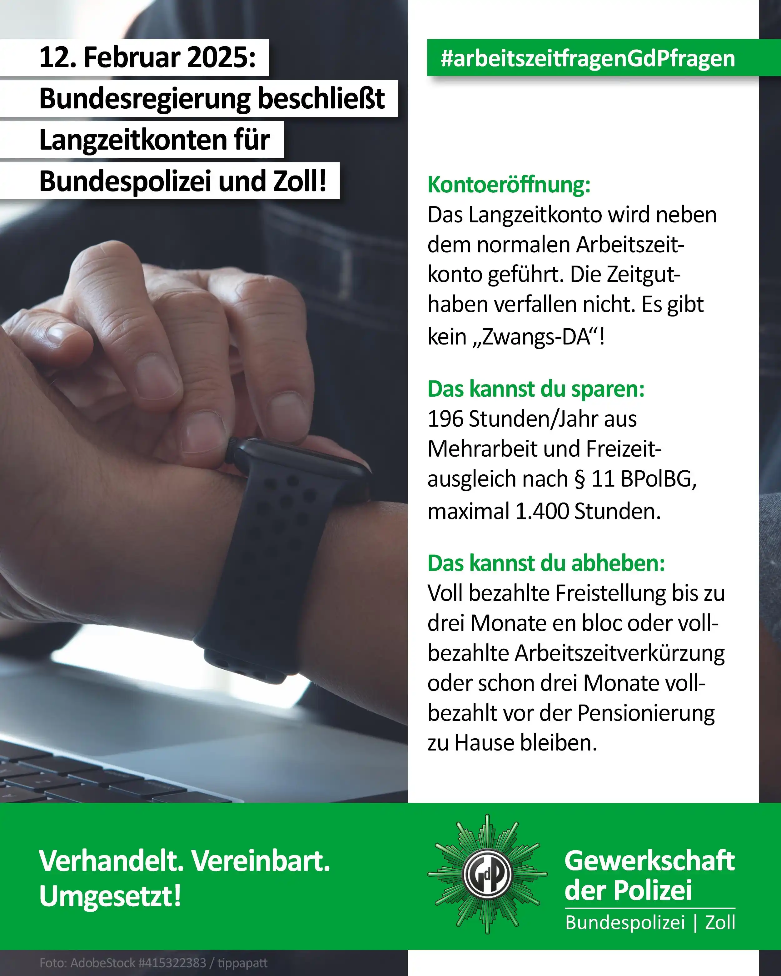 GdP Bundespolizei | Zoll post