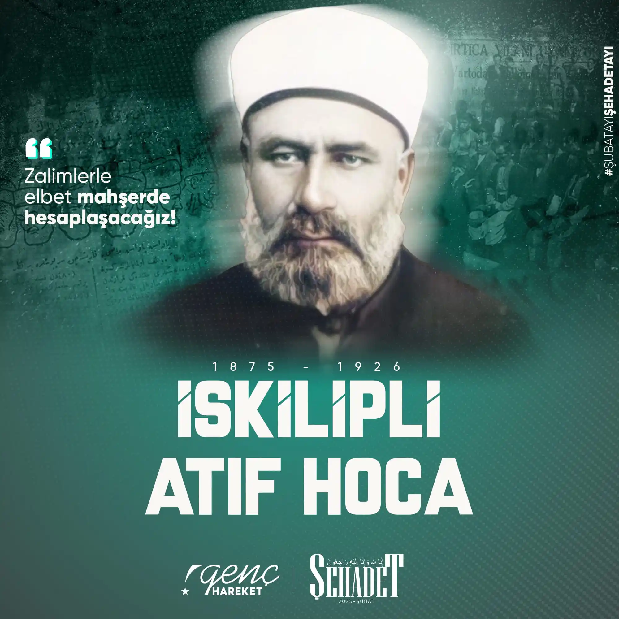 Image from Genç Hareket: "Zalimlerle elbet mahşerde hesaplaşacağız!" <a class="text-blue-500 h...