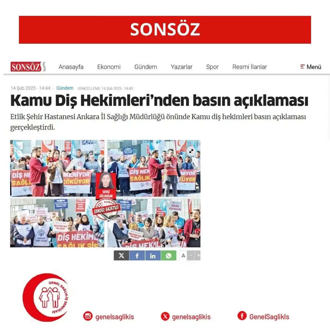 Genel Sağlık-İş Sendikası post