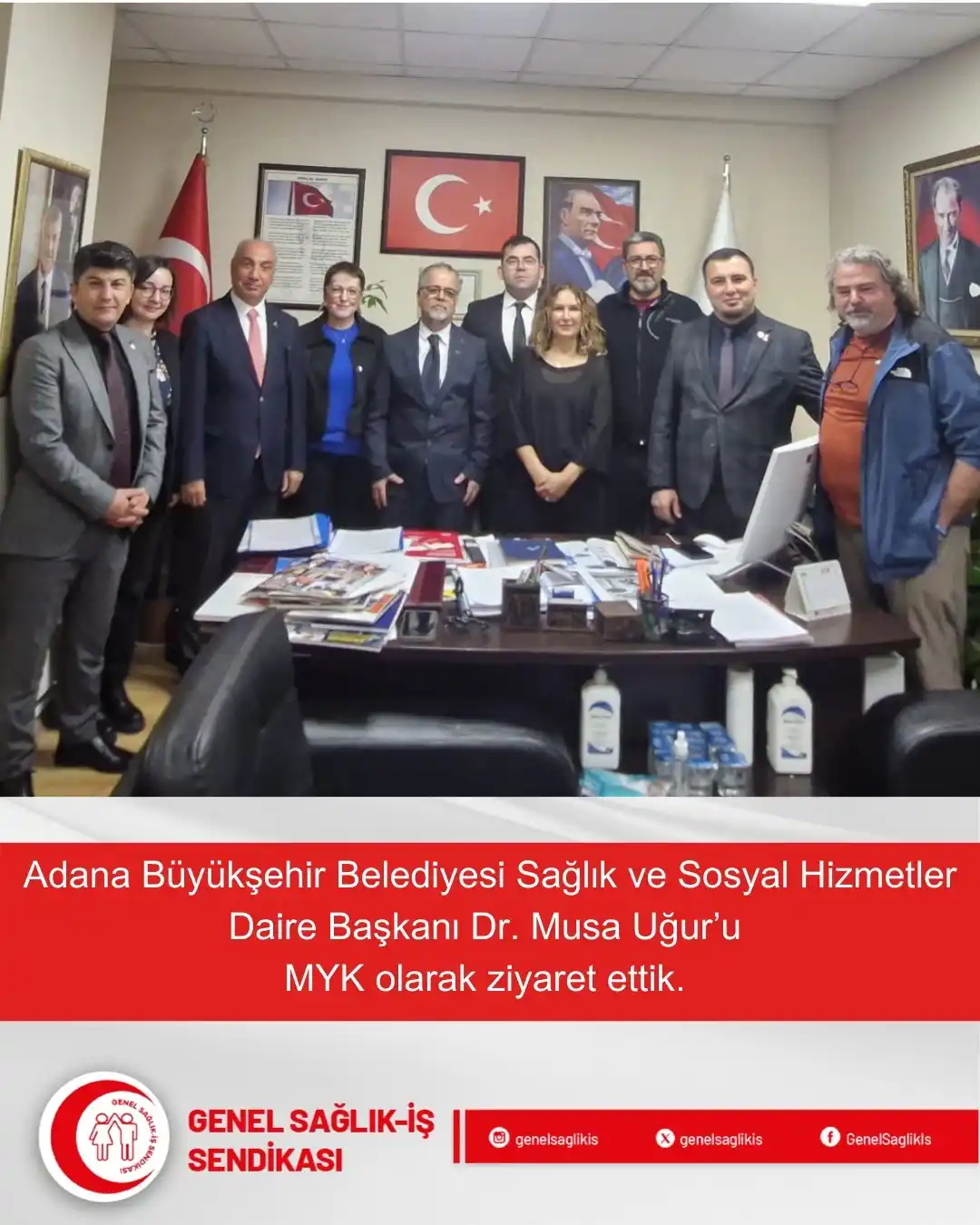 Genel Sağlık-İş Sendikası post