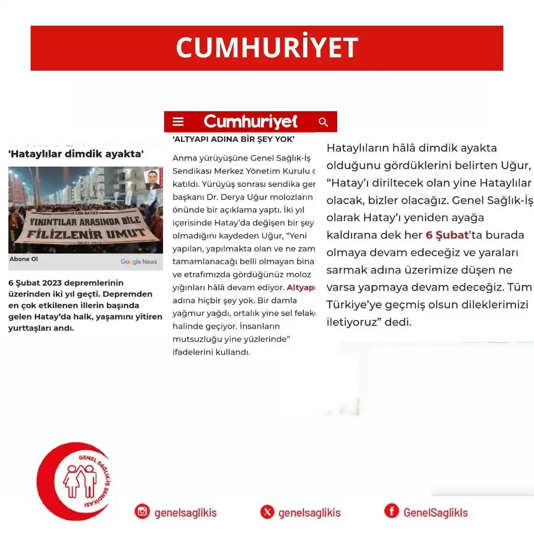 Genel Sağlık-İş Sendikası post
