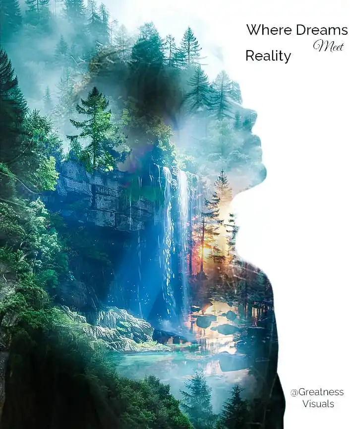 Image from Greatness Visuals Official: GREATNESS DESIGN CHALLENGE DAY 24 - Double Exposure Design drops dai...