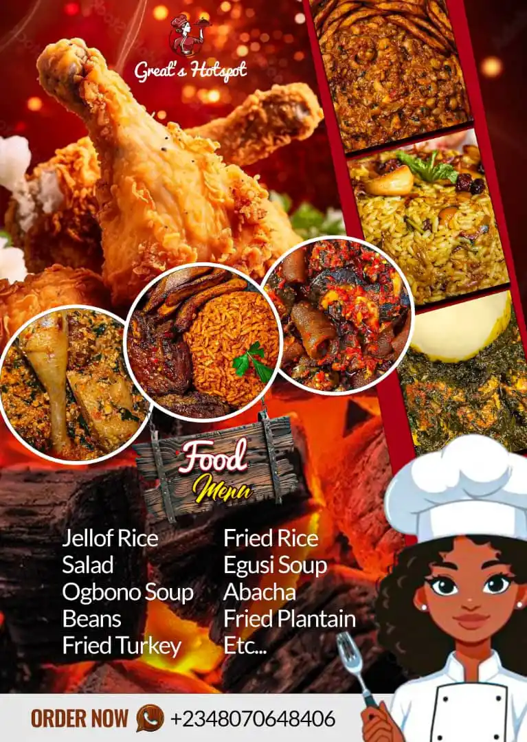 Image from Greatness Visuals Official: GREATNESS DESIGN CHALLENGE DAY 26 - Food Flier Design drops daily at...