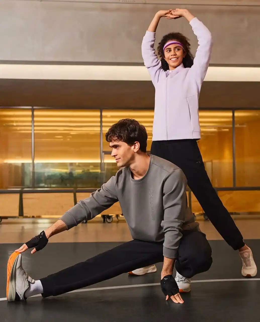 Image from GSM Group: Stronger together, in every rep and every stretch. This upcoming Valen...