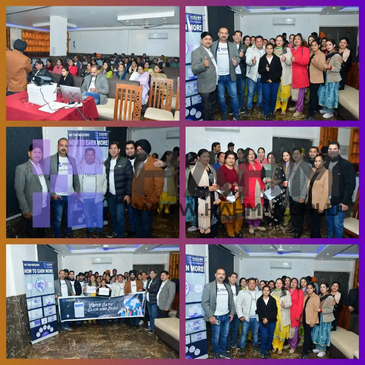 Image from HAHM: HAHM member Crown** hosted an inspiring lecture to motivate his team m...
