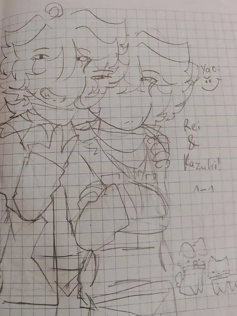 Image from |[HEART× AK|∑A...RI]|©: I love my art style when it comes to traditional art🫶   <a class="tex...