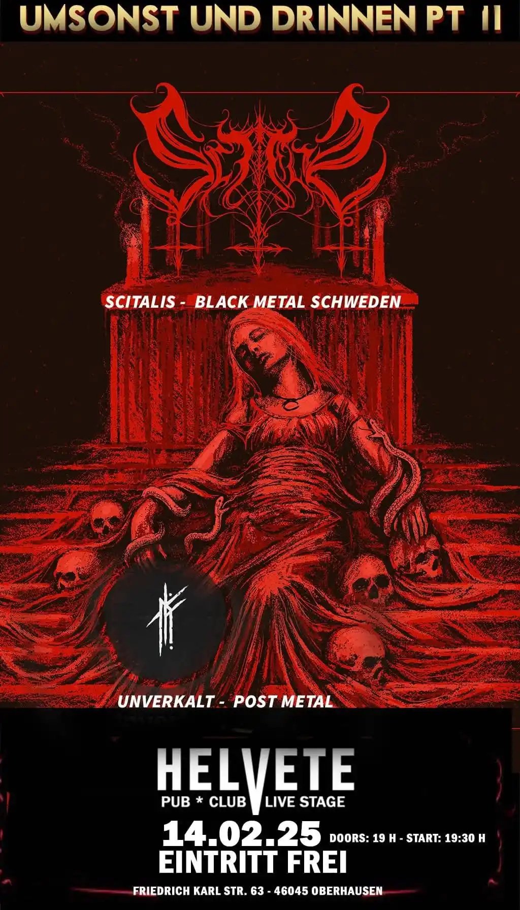 Helvete Oberhausen post
