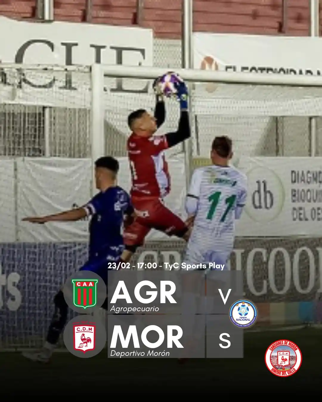 Image from 🐓 Hincha Del Gallo: ¡⚽ Cambio de Horario para el partido de la Fecha 05!. El Partido cont...