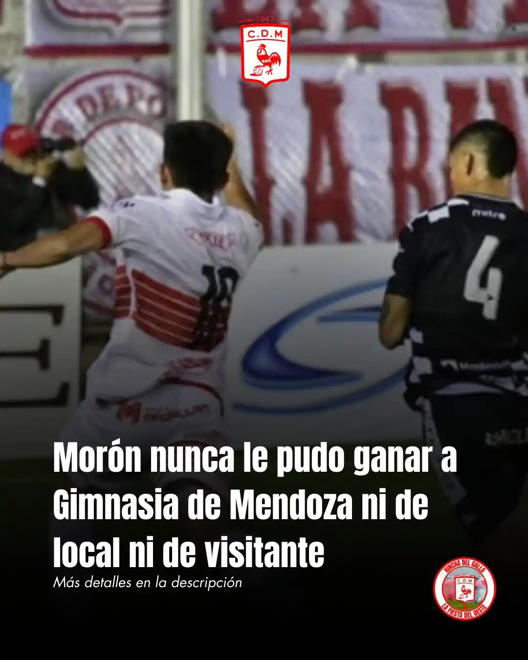 Image from 🐓 Hincha Del Gallo: ¡❌ MORÓN NUNCA LE PUDO GANAR A GIMNASIA DE MENDOZA!.. <a class="text-...