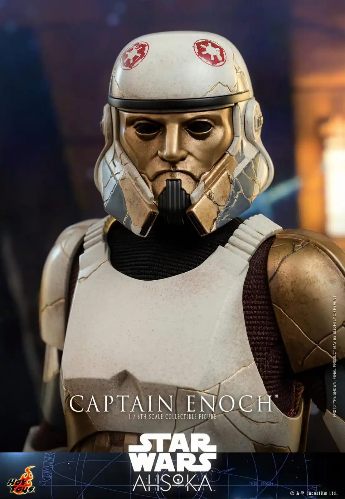 Image from 🔥HOT TOYS/INART🧙♂️ SECRET BASE : HOT TOYS TMS120 STAR WARS AHSOKA TANO CAPITAN ENOCH NUEVA SIN ABRIR ⚠️...