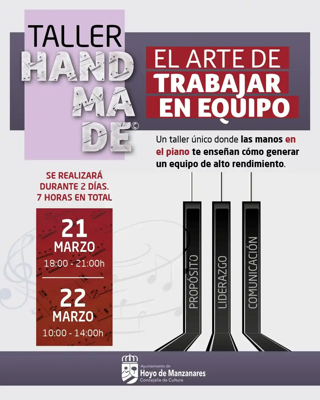 Image from Hoyo de Manzanares Actualidad: El 21 y 22 de marzo, la cultura y la empleabilidad se fusionarán en Ho...