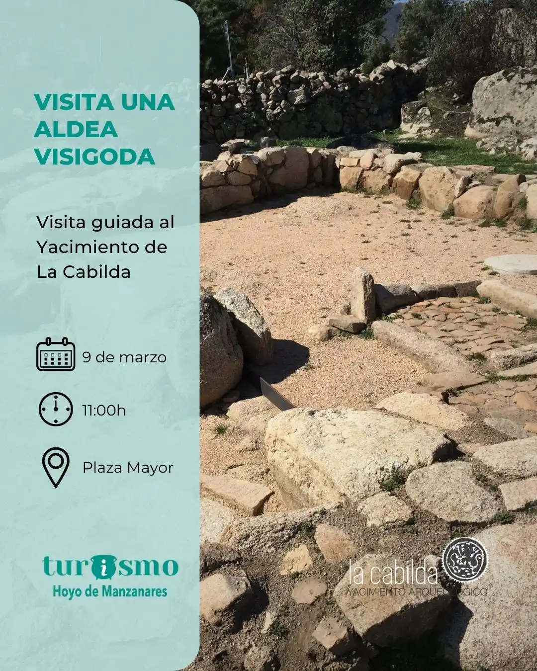 Image from Hoyo de Manzanares Actualidad: VISITA UNA ALDEA VISIGODA Con motivo del Día Internacional de la Muje...