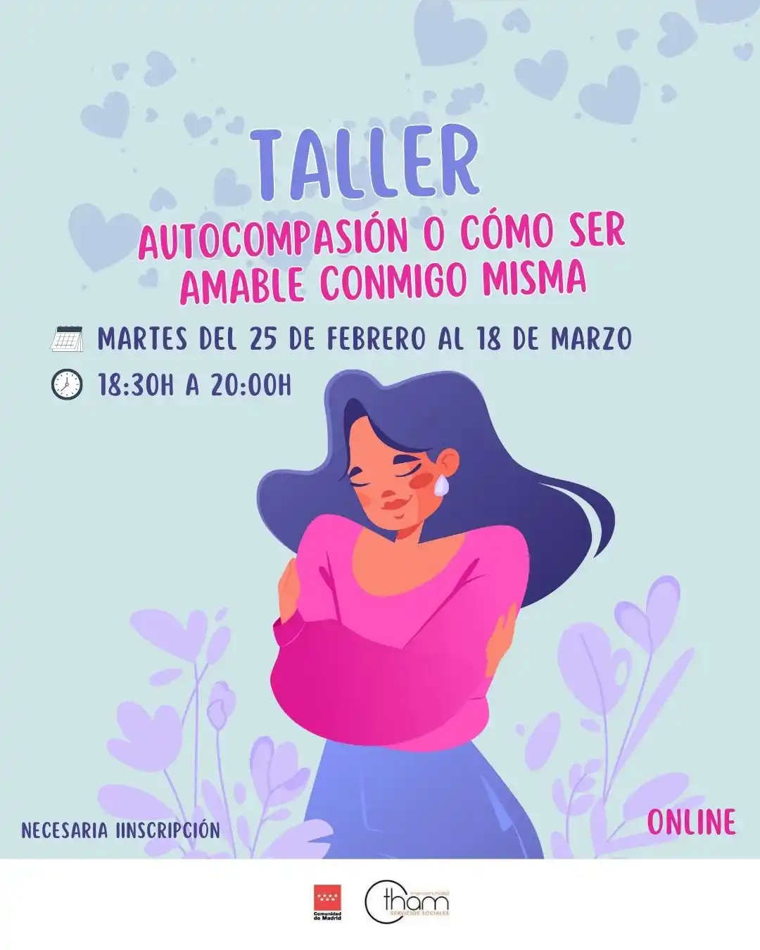 Image from Hoyo de Manzanares Actualidad: La Mancomunidad THAM, organiza el taller online 'Autocompasión o cómo ...