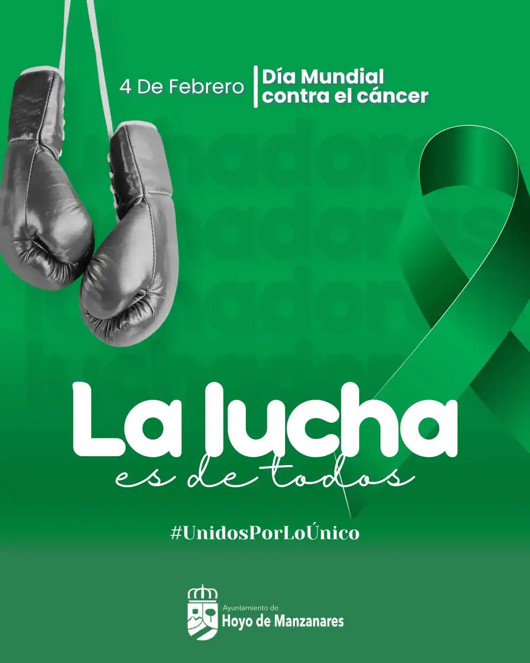 Image from Hoyo de Manzanares Actualidad: Hoy, 4 de febrero, nos sumamos al Día Mundial contra el Cáncer. Desd...