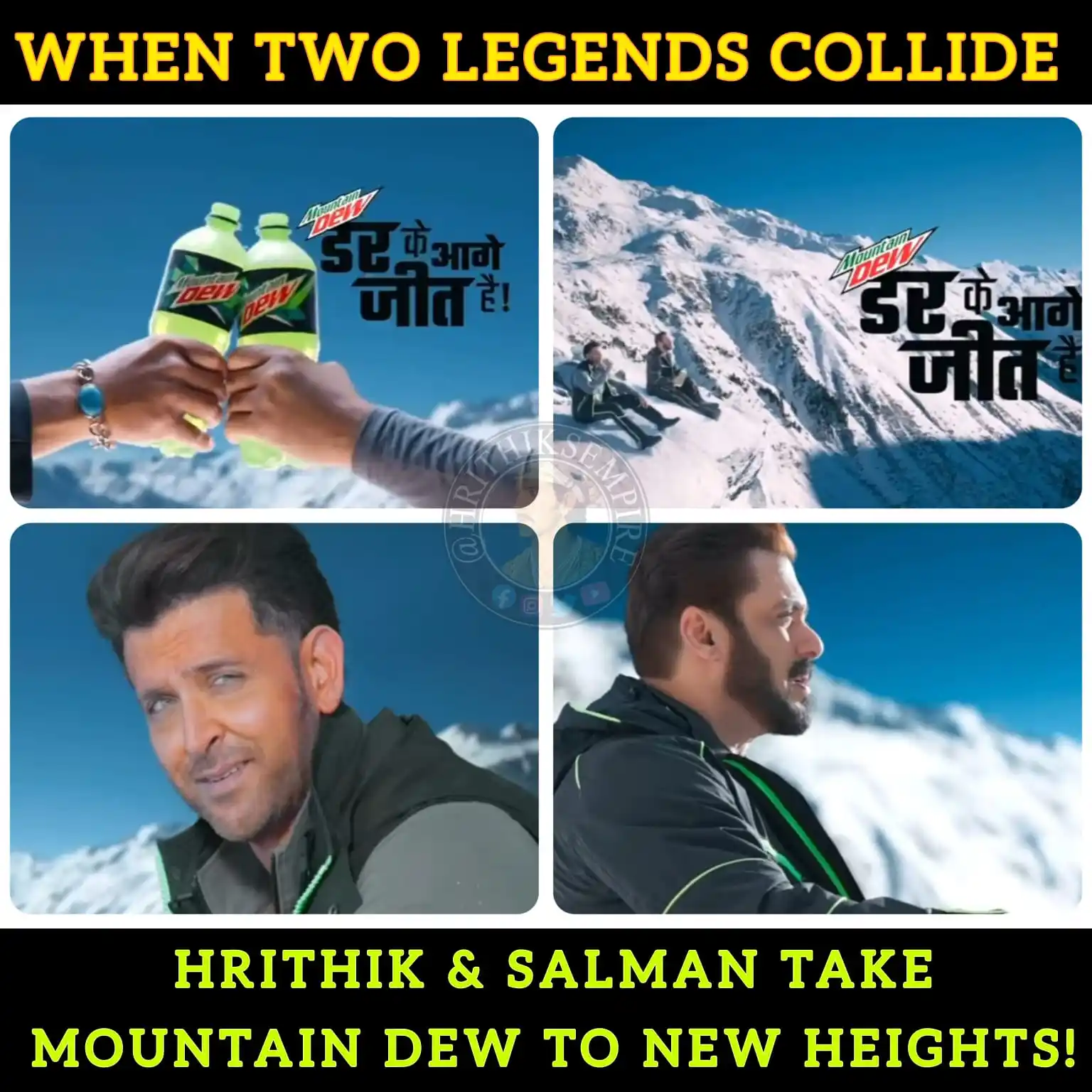 Hrithik Roshan Empire post