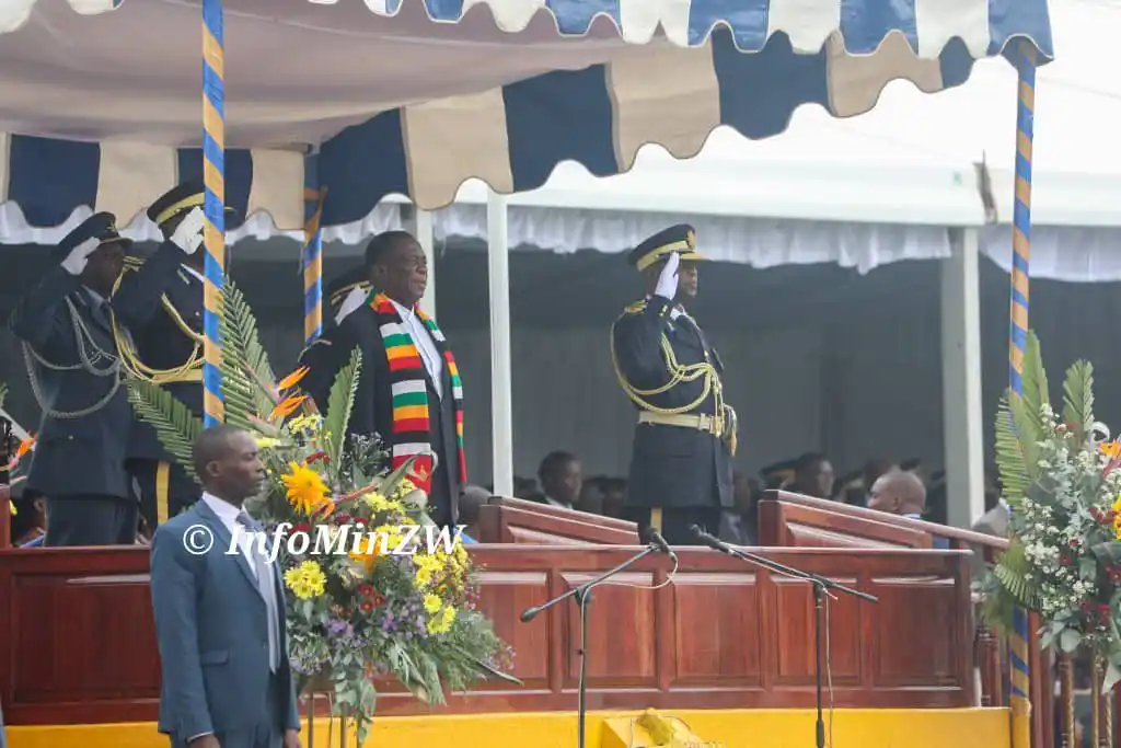 Image from Hurumende News Hub: His Excellency President Emmerson Mnangagwa officially renamed Morris ...