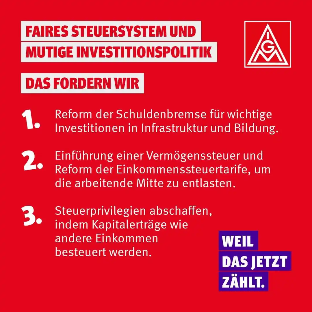 IG Metall Remscheid-Solingen post
