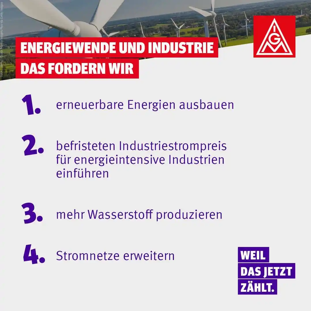 IG Metall Remscheid-Solingen post