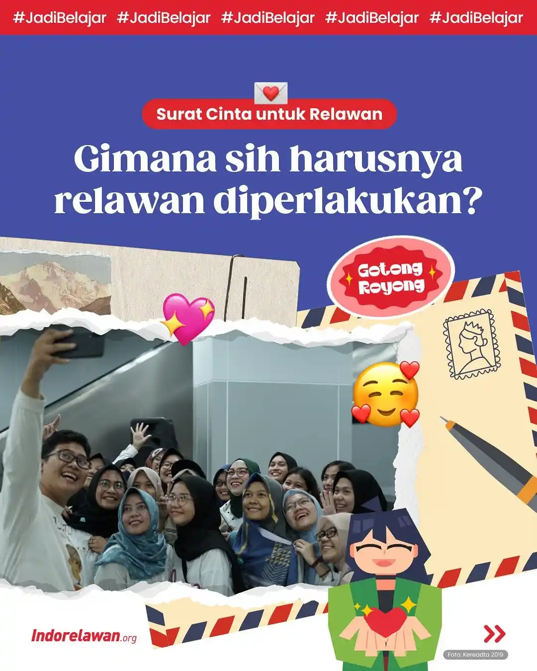 Image from Indorelawan: Spesial Vals day 💐💝 Miwan mau kasih tau nih hak yang harus didapatka...