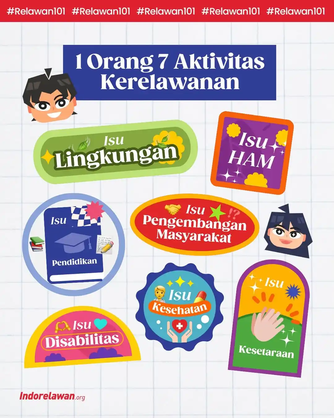 Image from Indorelawan: Dari isu-isu yang Miwan taroh diatas kita tahu bentuk kerelawanan itu ...