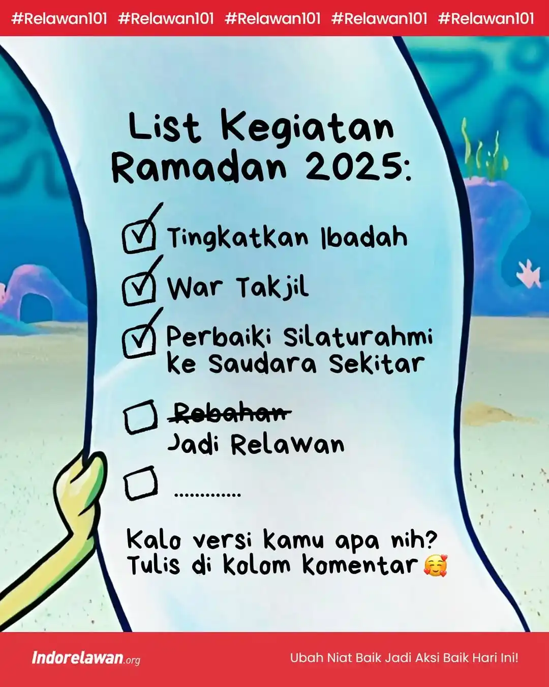 Image from Indorelawan: Wahh, ngga kerasa yaa kita udah memasuki bulan Ramadhan aja nih! Waktu...
