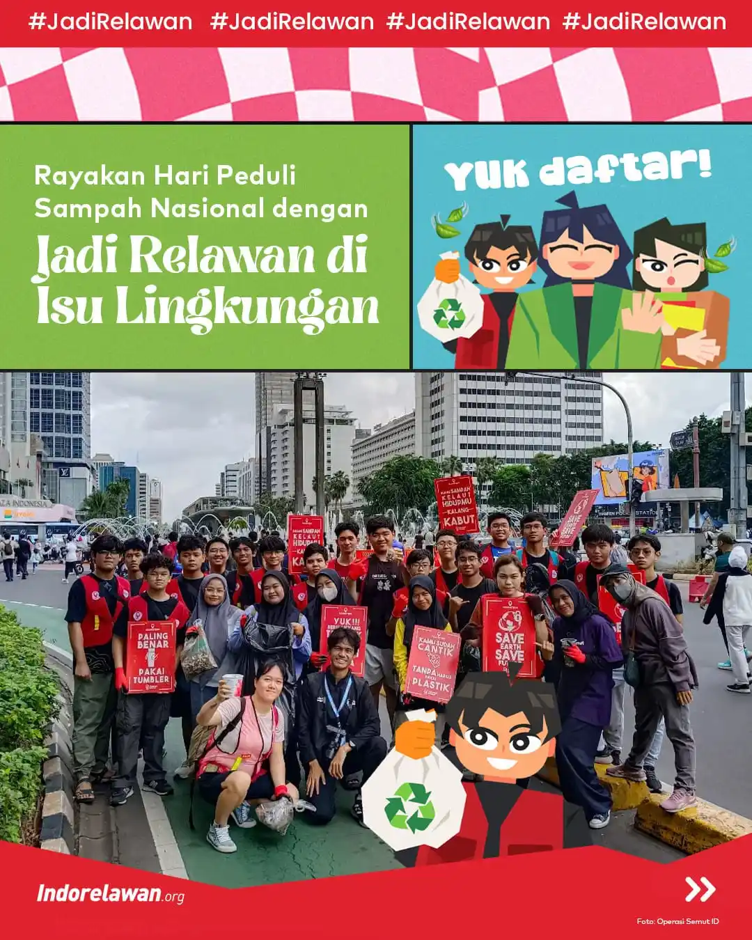 Image from Indorelawan: Hai, Teman Relawan! Miwan punya info menarik buat kamu yang tertarik d...