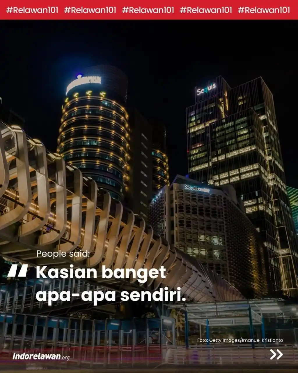 Indorelawan post