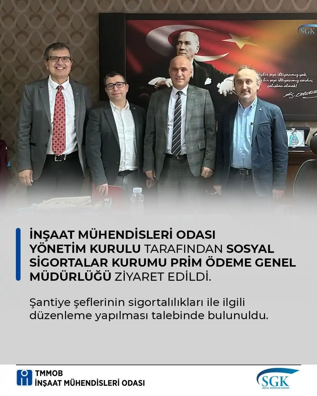 İnşaat Mühendisleri Odası İstanbul Şubesi post
