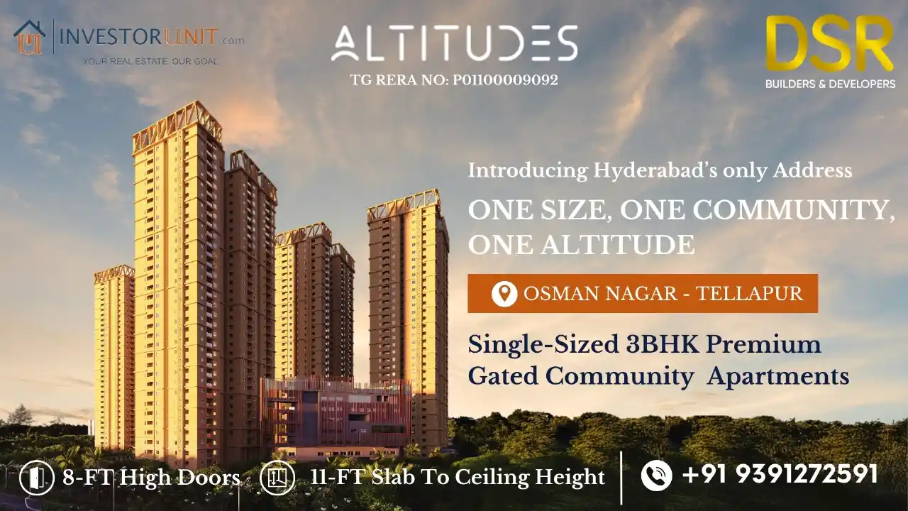 InvestorUnit @ Hyderabad RealEstate News and Offers post