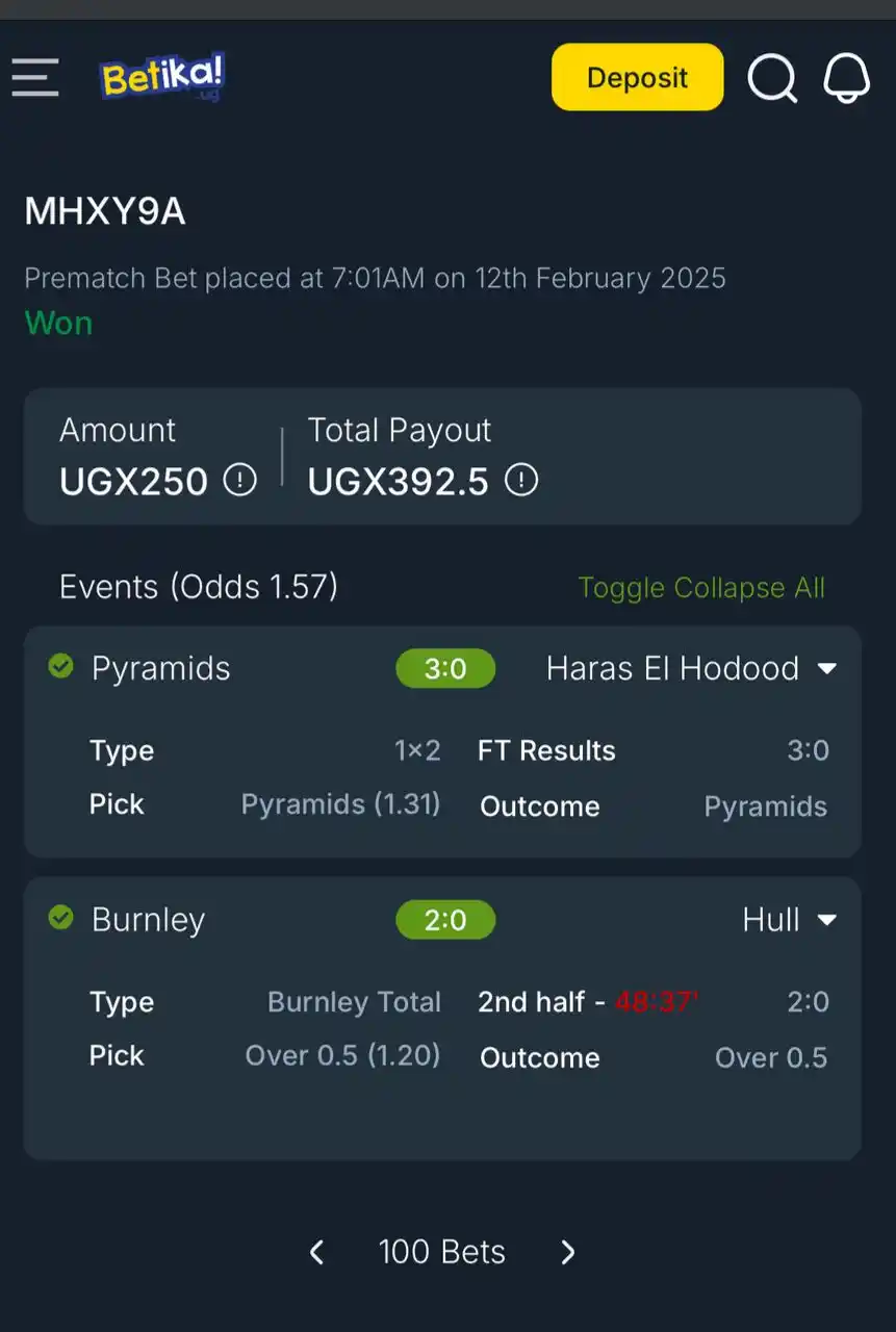 INze Omubedde W’akapapula ka Sure Win Odds post