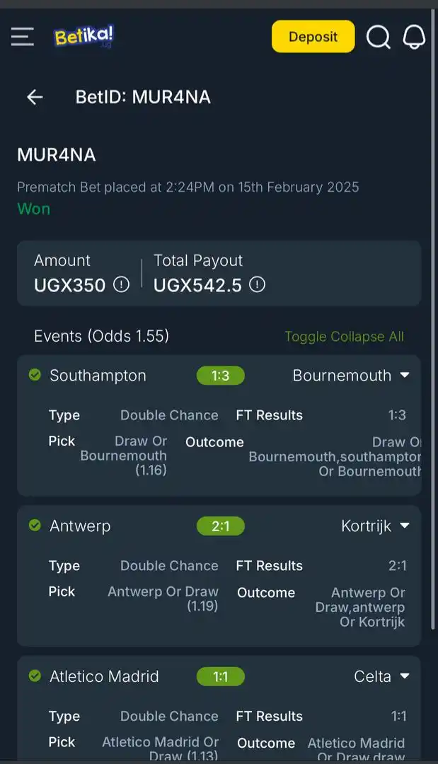 INze Omubedde W’akapapula ka Sure Win Odds post