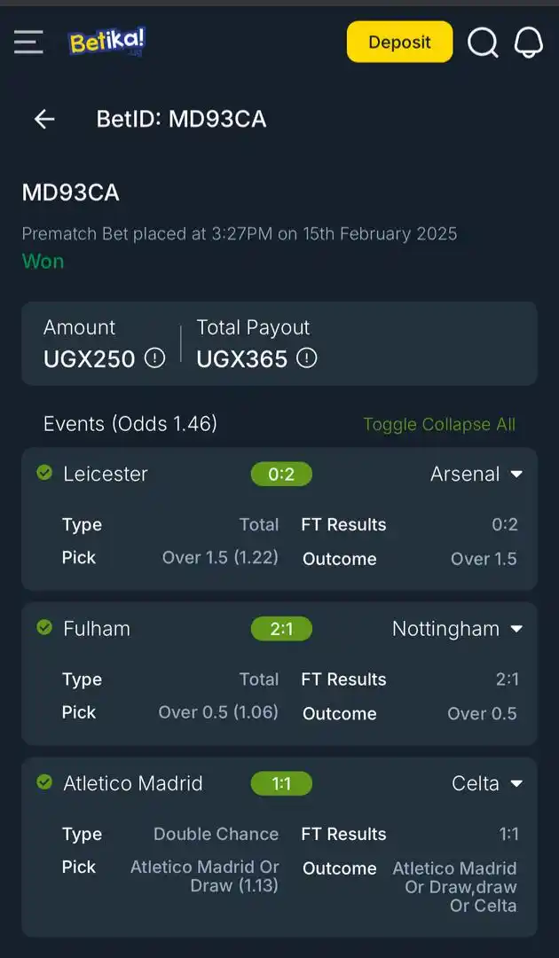INze Omubedde W’akapapula ka Sure Win Odds post