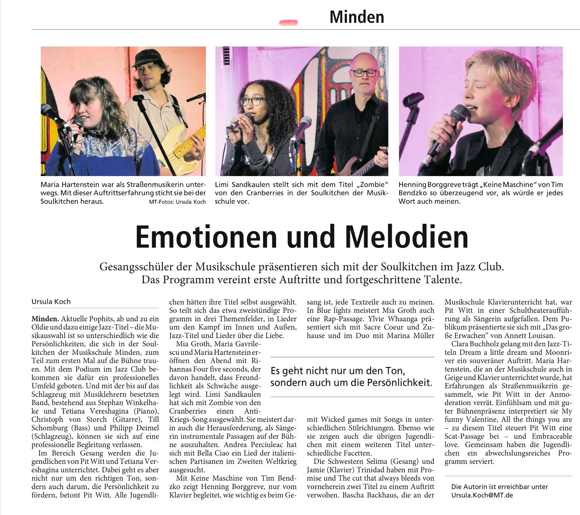 Jazz Club Minden e.V. post