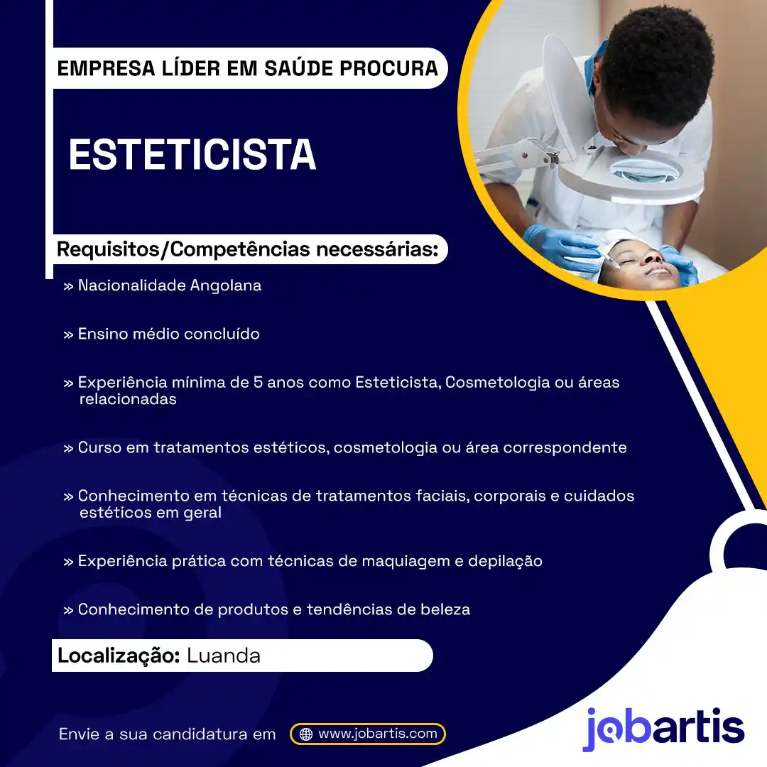 Jobartis - O Portal De Emprego De Angola post