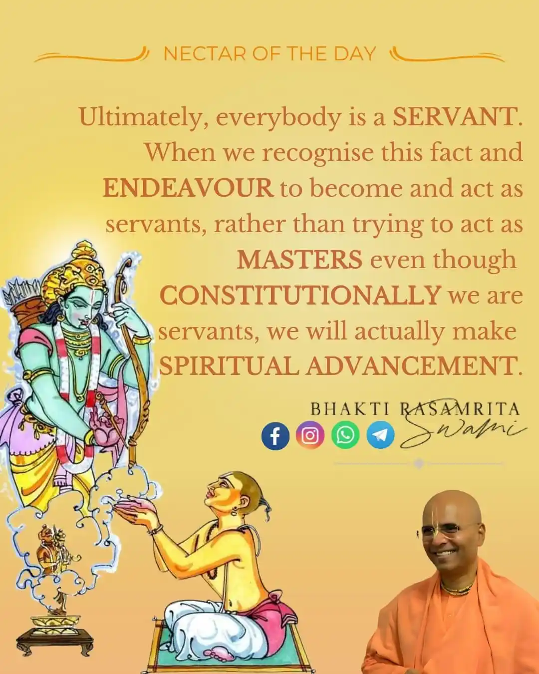 KC QUOTES- ISKCON post