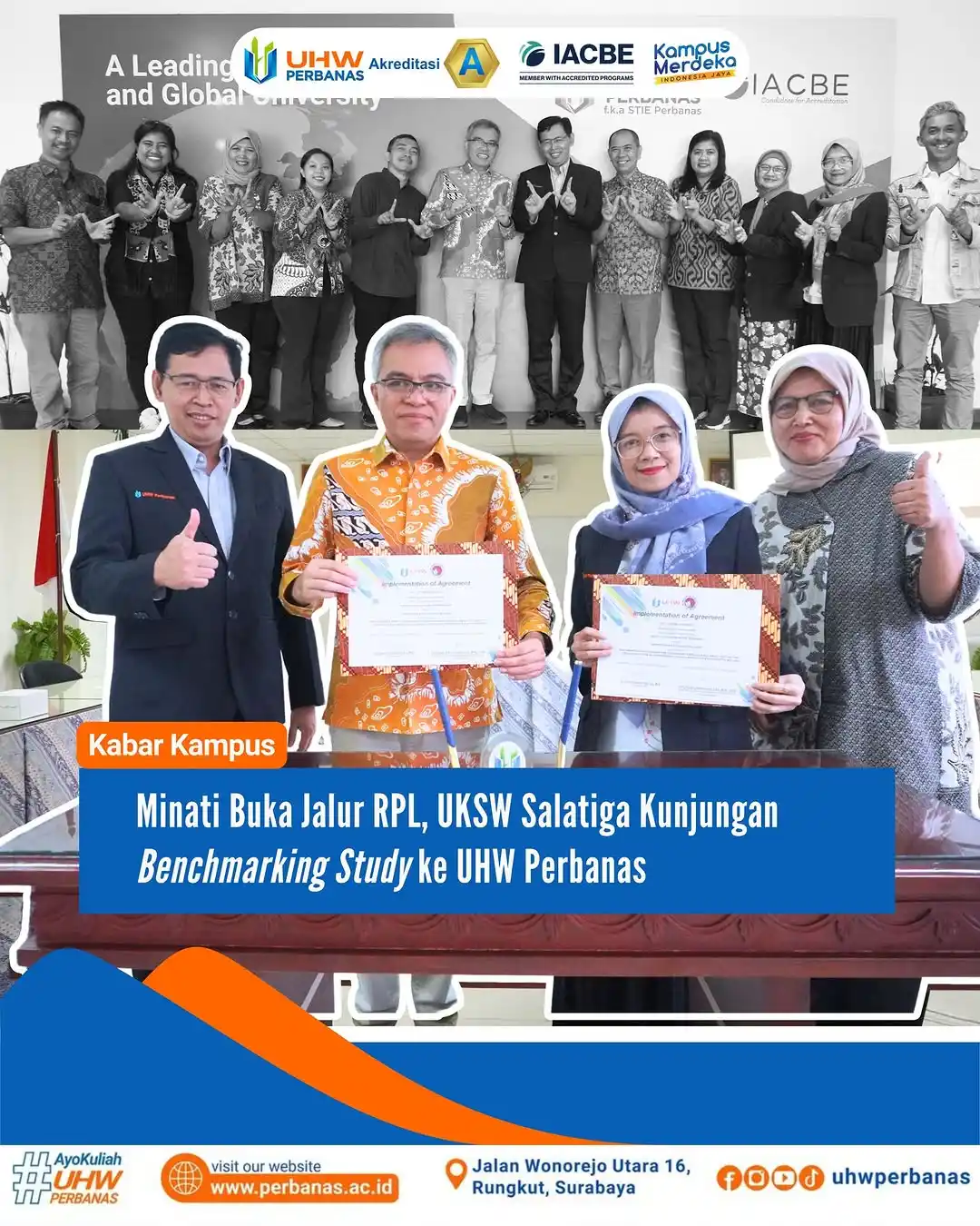 Kelas Karyawan UHW Perbanas post