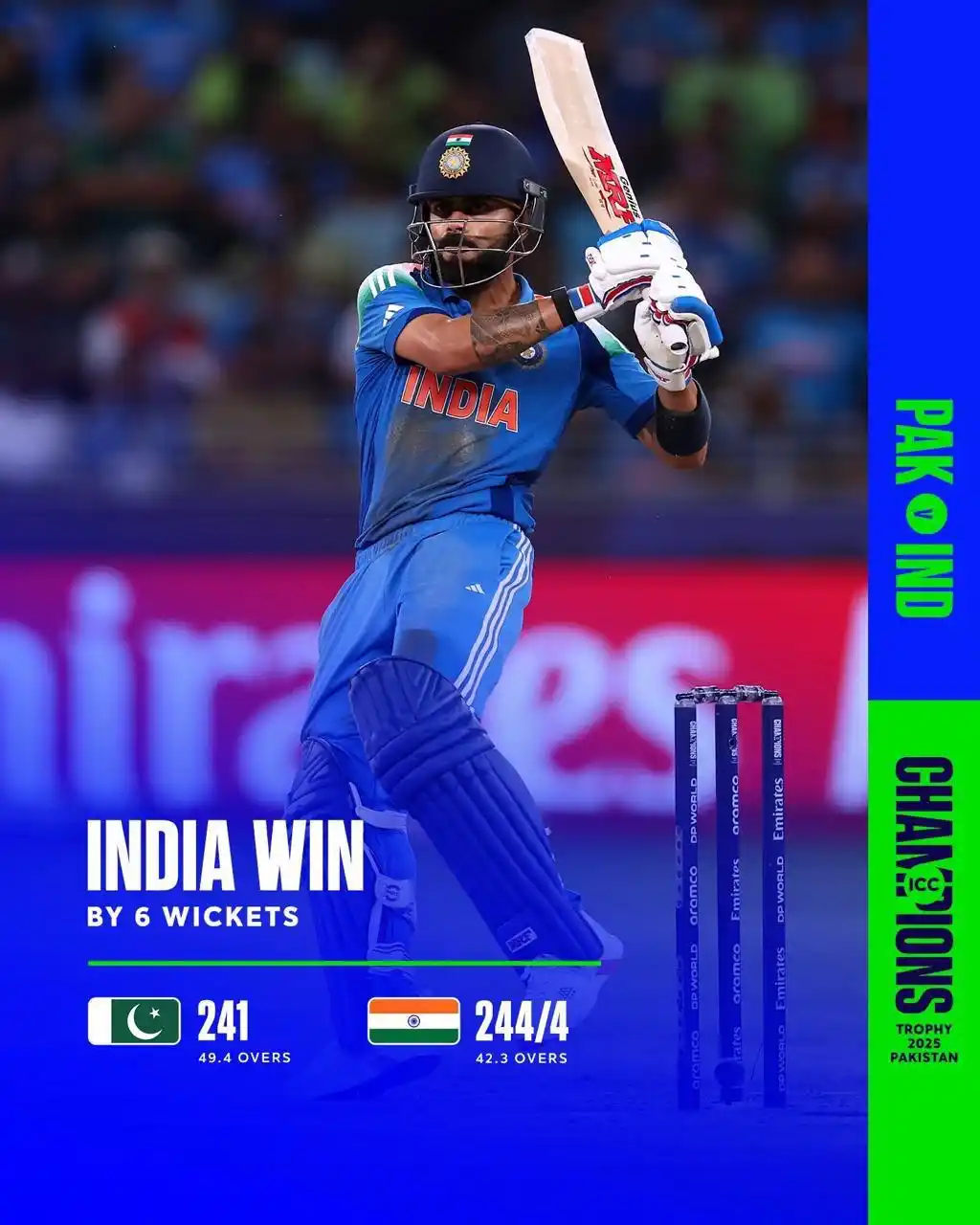 Image from Keshaboina Sridhar BJP : **“Congratulations, Team India! 🏆🇮🇳 A great win for India and a hu...