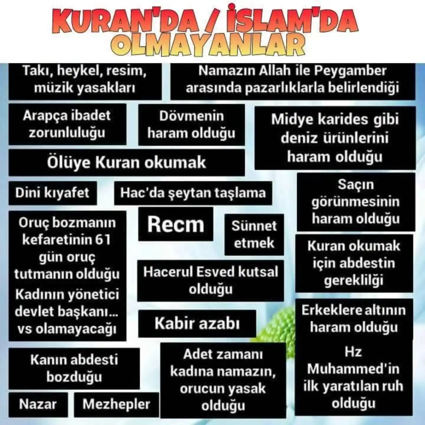 Kuran'daki Gerçek Din post