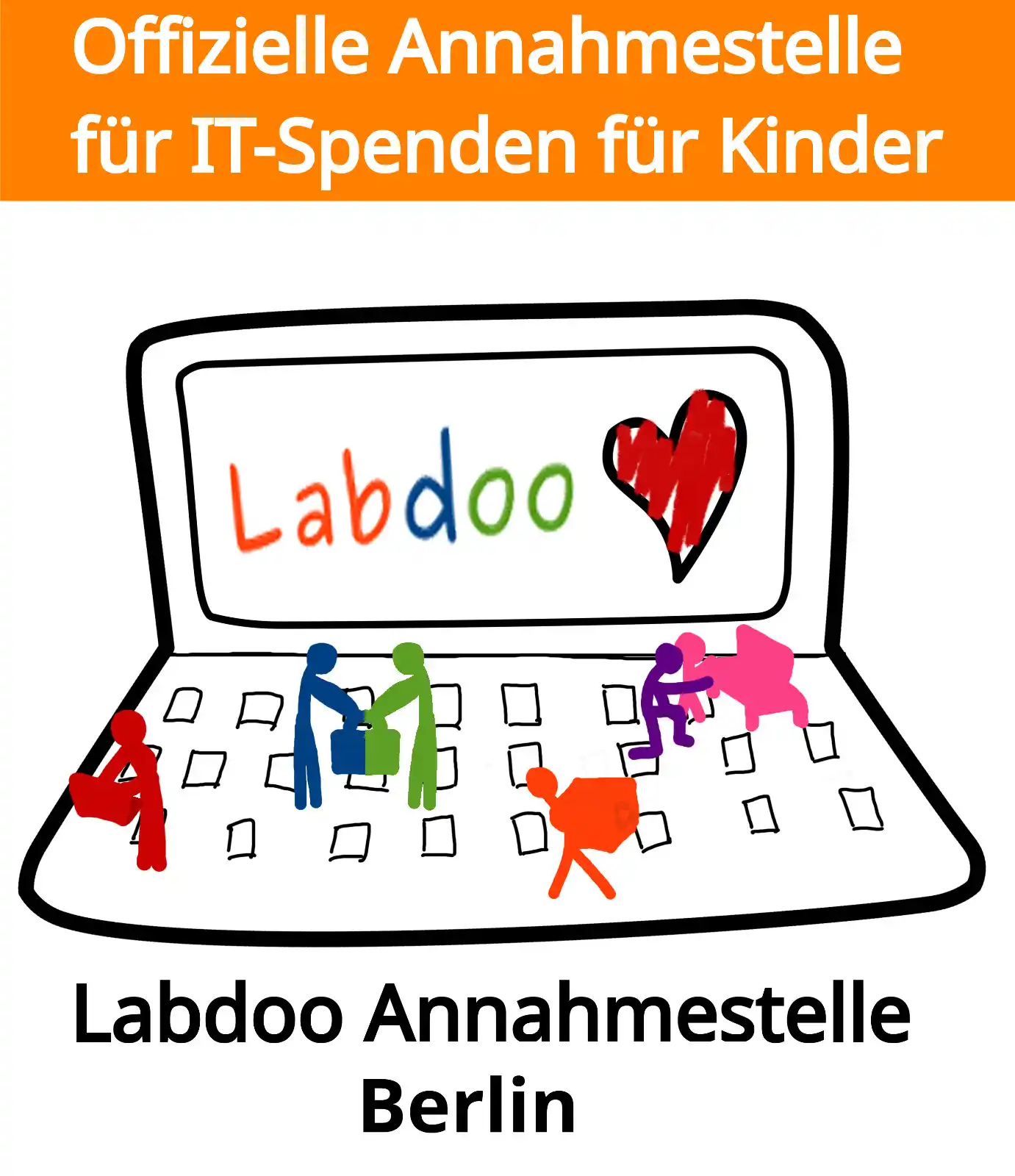 Image from Labdoo.org (Germany / Deutschland): Dezhi Jacky Fu freut sich ab sofort als Annahmestelle in Berlin Trepto...