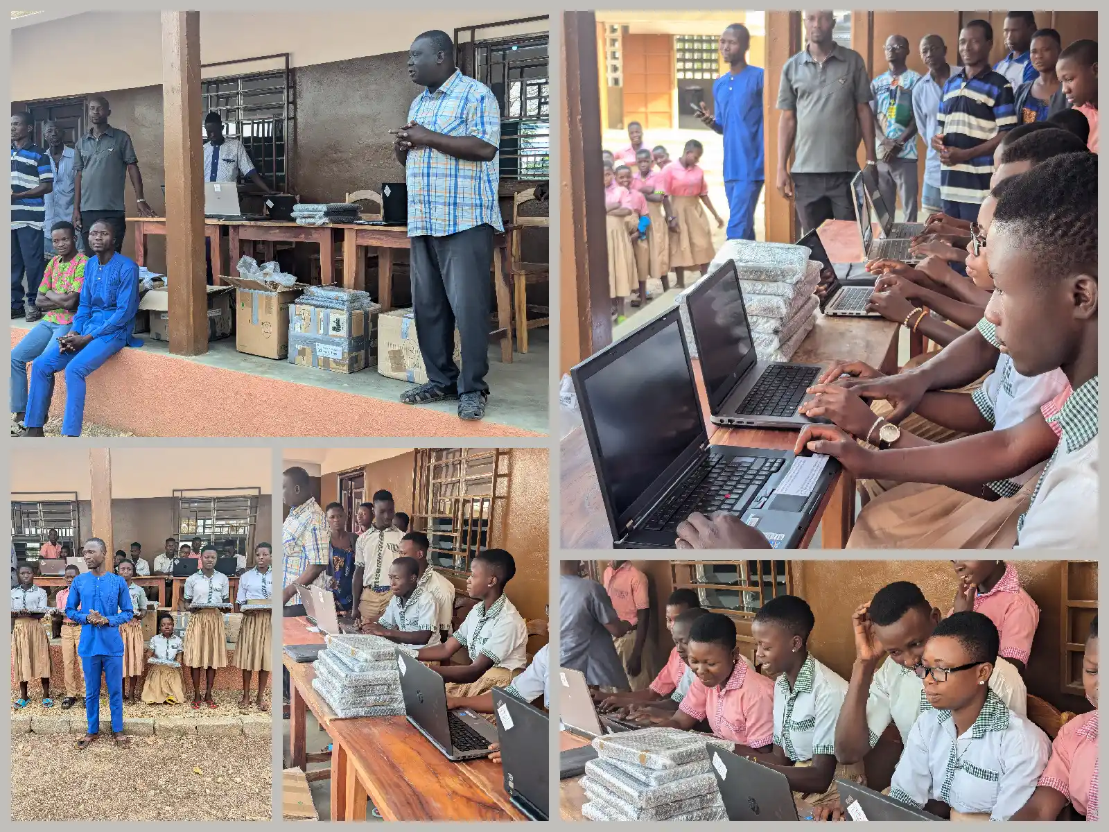 Image from Labdoo.org (Germany / Deutschland): Von Bad Bergzabern nach Adjengré, Togo - 30 gespendete Laptops haben S...