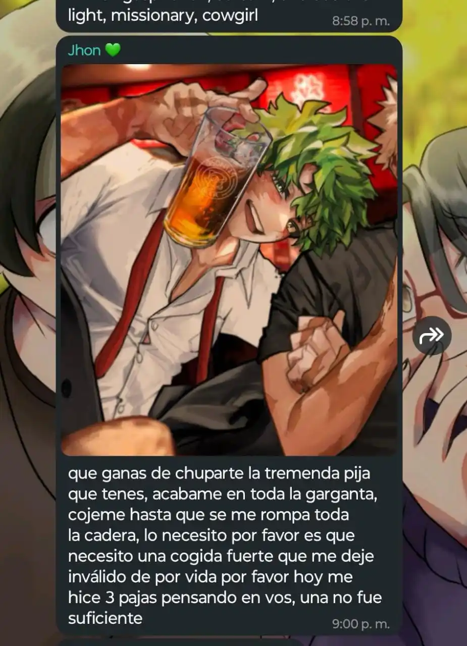 Las choco aventuras de miriam izuku y nejire post