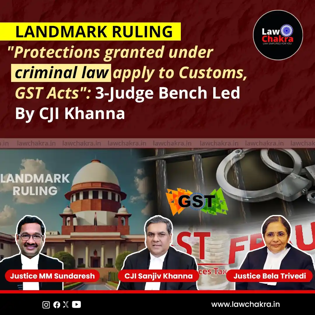 Image from LawChakra: Supreme Court of India ruled that the power of authorized officers to ...