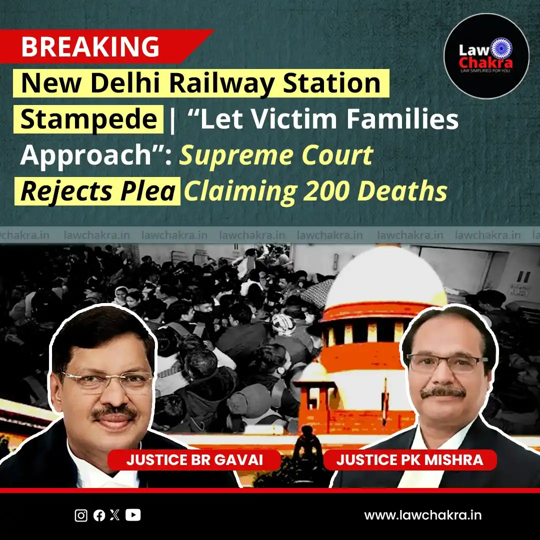Image from LawChakra: The Supreme Court Today (Feb 28) dismissed a plea regarding the Februa...