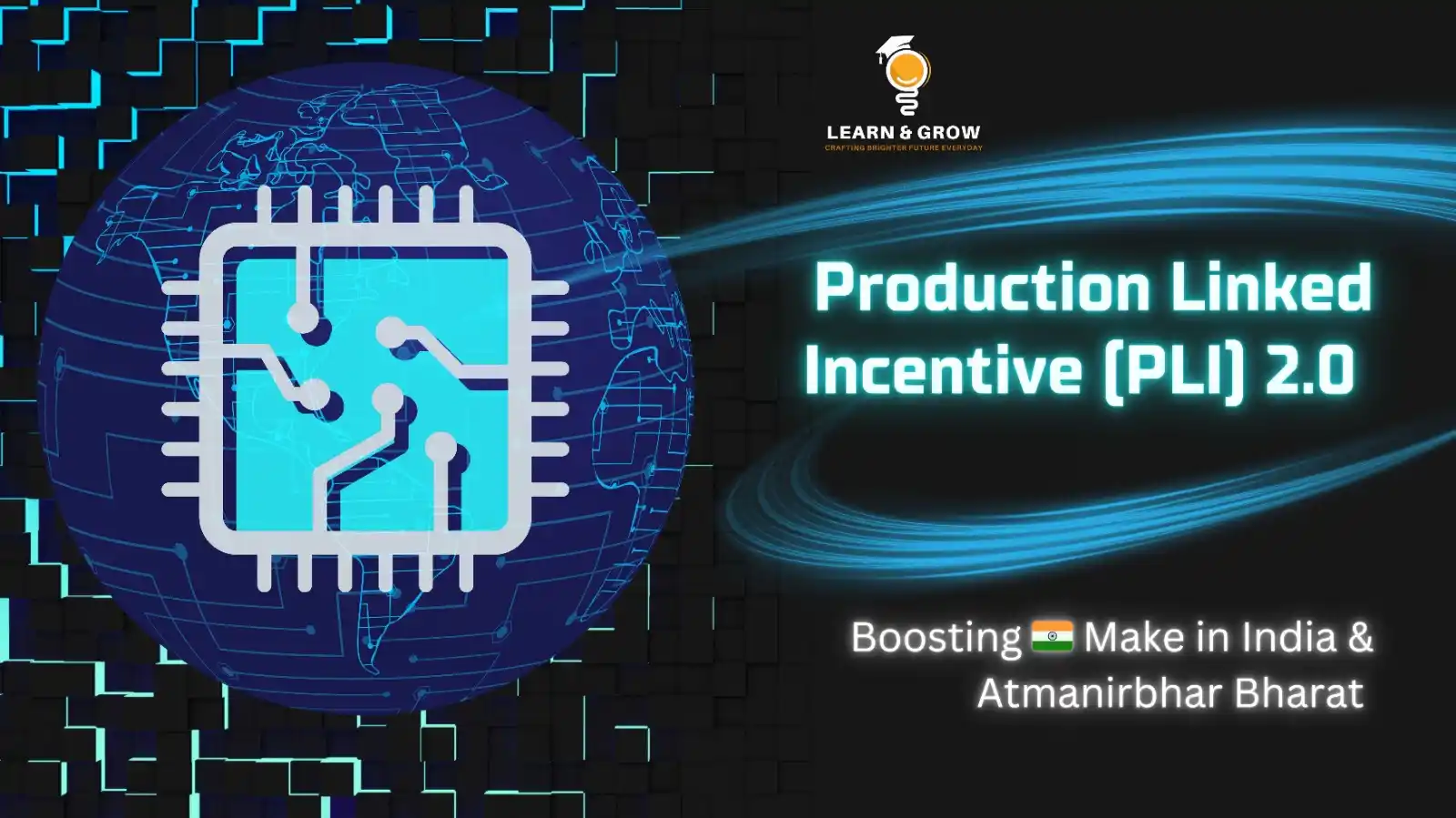 Image from Learn & Grow: *Production Linked Incentive (PLI) 2.0 for IT Hardware 🏭💻* *📢 Why i...