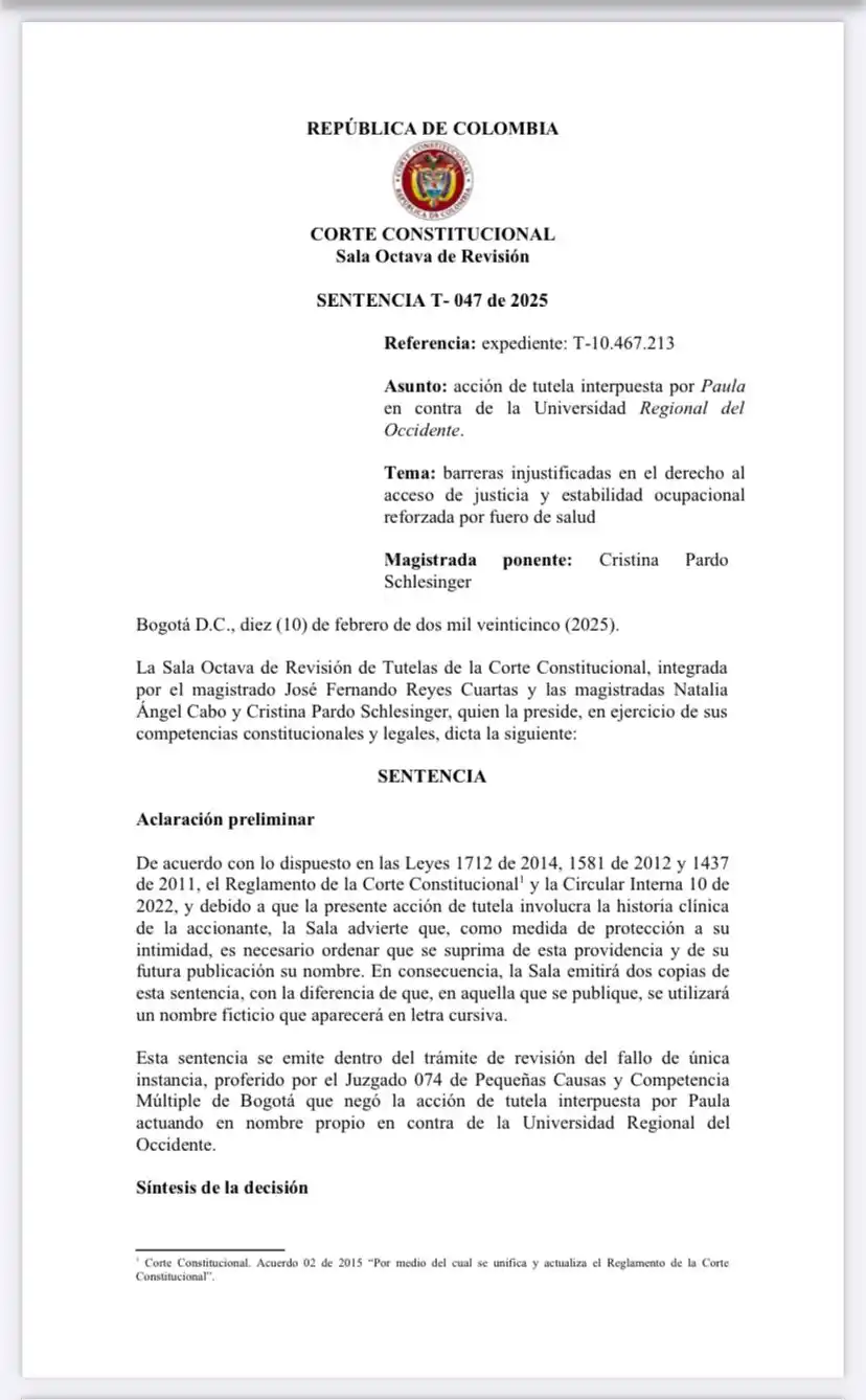 Lente Jurídico post