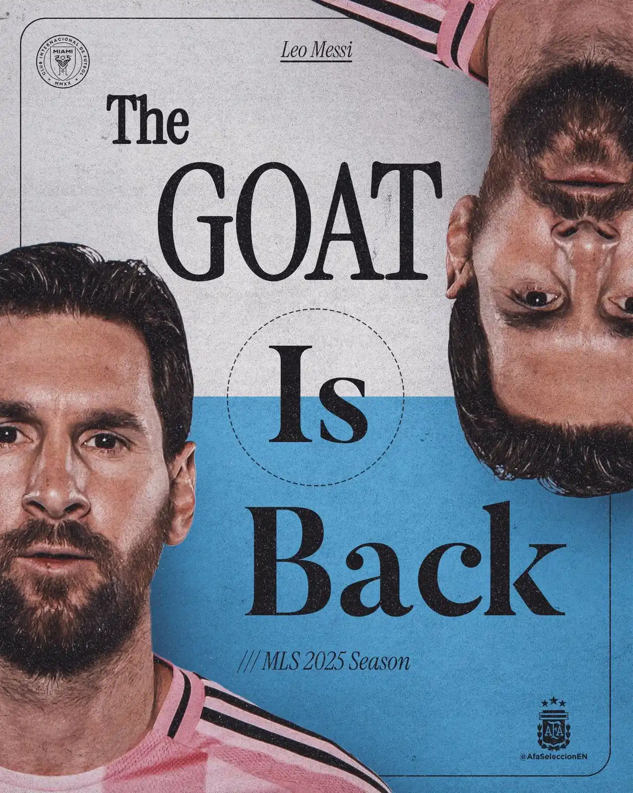 We Are Messi post
