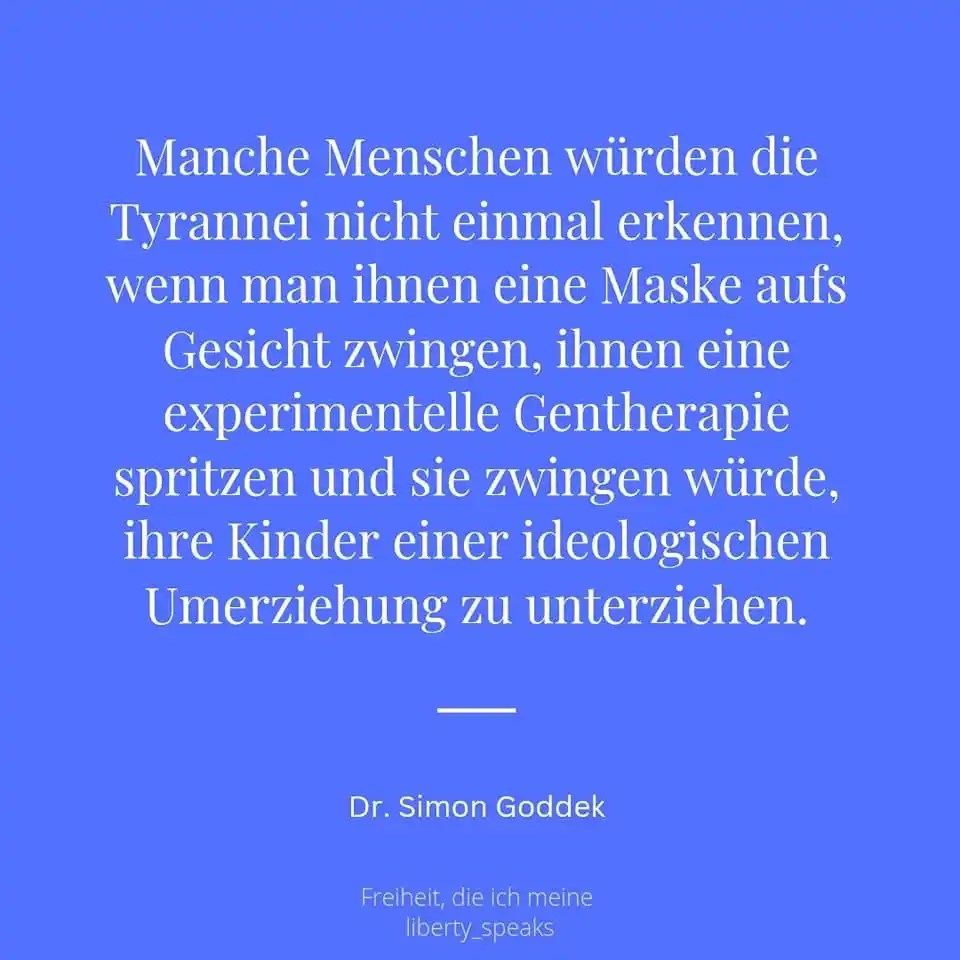 Image from Liberalismus - Freiheit, die ich meine: Manche Menschen würden die Tyrannei nicht einmal erkennen, wenn man ih...