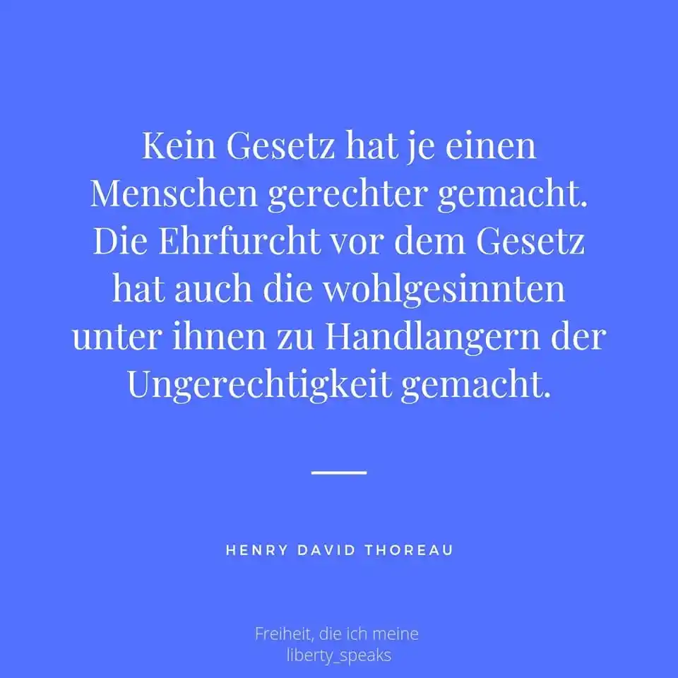 Image from Liberalismus - Freiheit, die ich meine: Kein Gesetz hat je einen Menschen gerechter gemacht. Die Ehrfurcht vor...