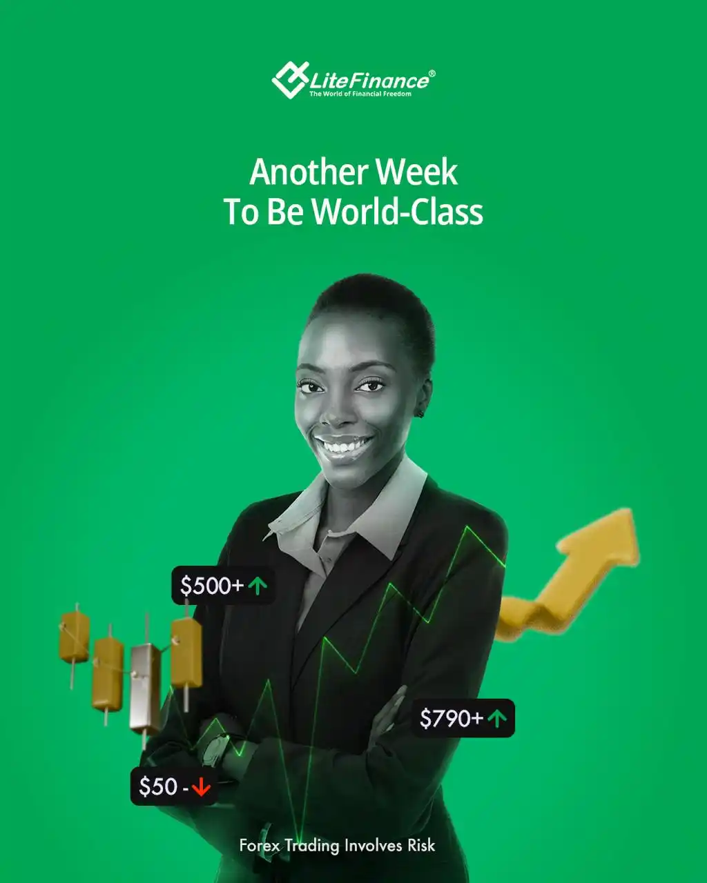 Image from LITEFINANCE_NIGERIA: *Happy Monday, Future Traders!* 🚀 *New week, new opportunities!* Don...