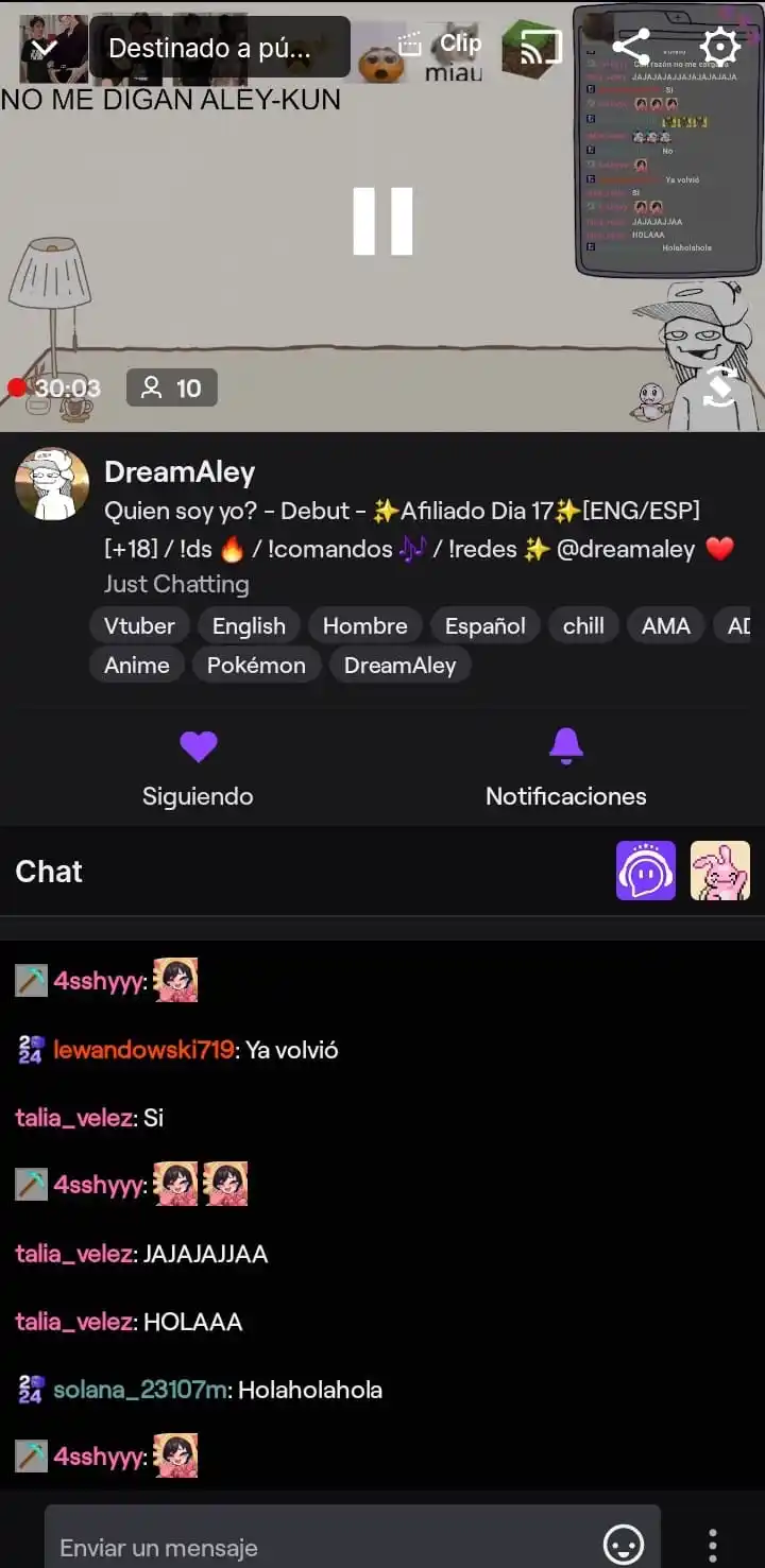 Los Sueños De Aley 💤 post